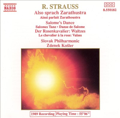 R. Strauss: Also sprach Zarathustra; Salome's Dance; Rosenkavalier Waltzes