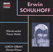 Erwin Schulhoff Piano Works