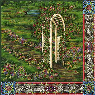 Tapestry II: In a Garden Green