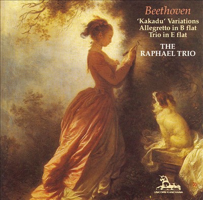 Beethoven: Kakadu Variations; Allegretto in B flat; Trio in E flat