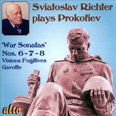 Sviatoslav Richter plays Prokofiev: War Sonatas Nos. 6, 7, 8; Visions Fugitives; Gavotte