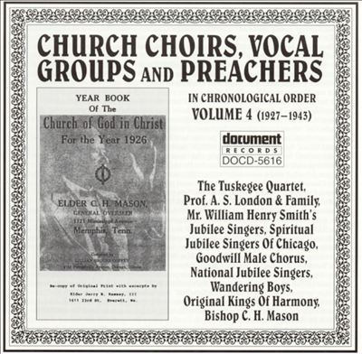 Church Choirs, Vocal Groups and Preachers