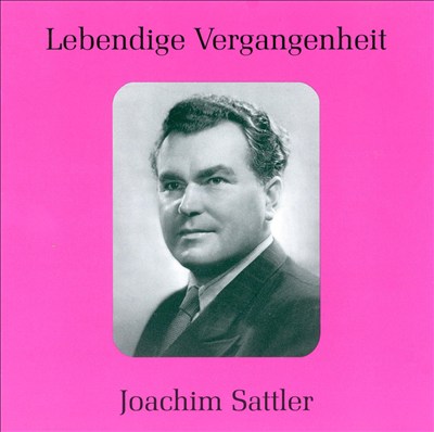 Lebendige Vergangenheit: Joachim Sattler