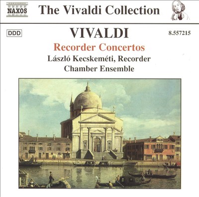Chamber Concerto, for recorder, oboe, violin, bassoon & continuo in D major, RV 94
