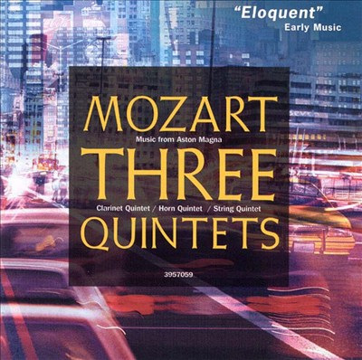 Quintet for horn, violin, 2 violas & cello in E flat major, K. 407 (K. 386c)