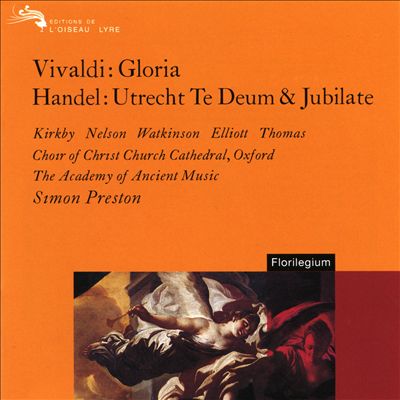 Gloria, for 3 solo voices, chorus, trumpet, oboe, violin (ad lib), 2 violas, 2 cellos, strings & continuo in D major, RV 589
