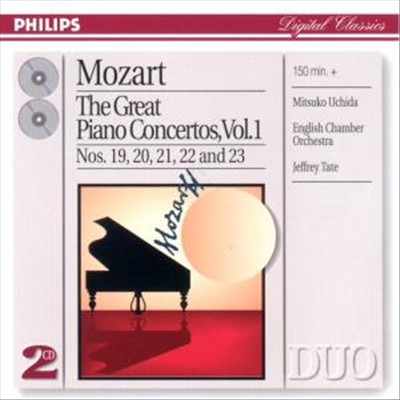 Mozart: Great Piano Concertos Vol. 1