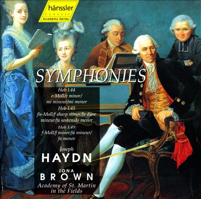 Haydn: Symphonies, Hob. 1:44, 1:45, 1:49