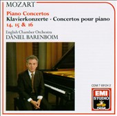 Mozart: Piano Concertos Nos. 14, 15 & 16