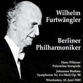 Hans Pfitzner: Palestrina-Vorspiele; Brahms: Symphonie No. 4 e-moll