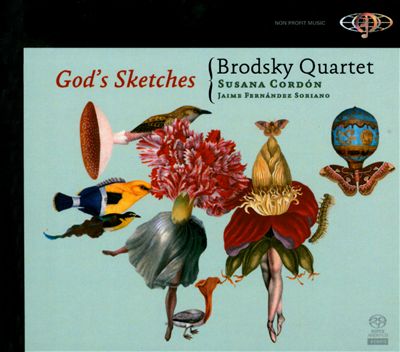 God's Sketches, for string quartet, soprano & mallets