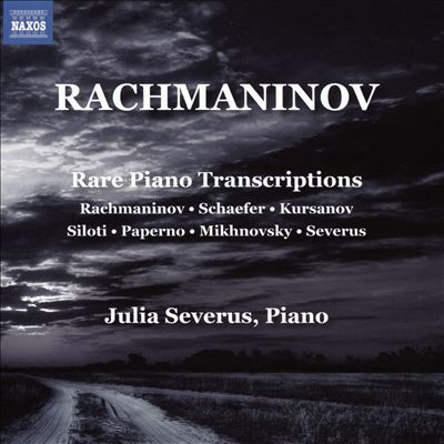 Rachmaninov: Rare Piano Transcriptions