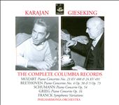 Karajan, Gieseking: The Complete Columbia Recordings