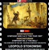Shostakovich: Symphony Nos. 1 & 11 "The Year 1905"; Khachaturian: Symphony No. 2 "The Bell"