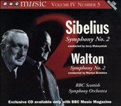 Sibelius: Symphony No. 2; Walton: Symphony No. 2