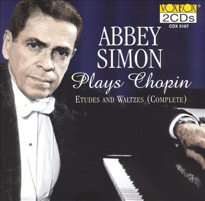 Abbey Simon Plays Chopin's Etudes and Waltzes (Complete)