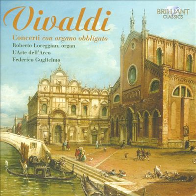 Double Concerto, for violin & organ, strings & continuo in F major, RV 542