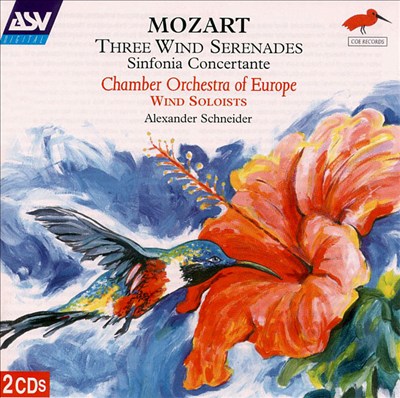 Mozart: Three Wind Serenades/ Sinfonia Concertante