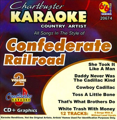 Chartbuster Karaoke: Confederate Railroad, Vol. 2