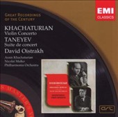 Khachaturian: Violin Concerto; Taneyev: Suite de concert
