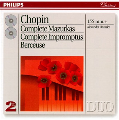 Chopin: Complete Mazurkas; Complete Impromptus; Berceuse