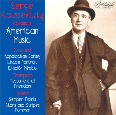 Serge Koussevitzky conducts American Music
