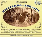 Rossini: Ricciardo & Zoraide