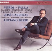Verdi, Falla: Songs