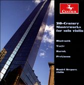 20th Century Masterworks for Solo Violin