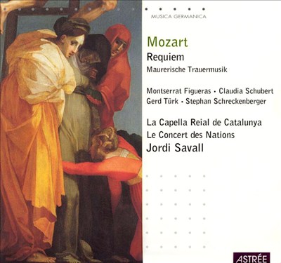 Mozart: Requiem; Maurerische Trauermusik