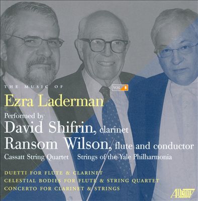 The Music of Ezra Laderman, Vol. 8