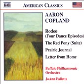 Copland: Rodeo; The Red Pony; Prairie Journal; Letter from Home