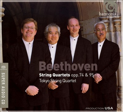 Beethoven: String Quartets, Opp. 74 & 95