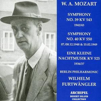 W.A. Mozart: Symphony No. 39; Symphony No. 40; Eine kleine Nachtmusik