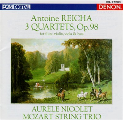 Quartets (6) for flute & strings, Op. 98