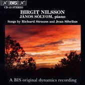 Songs by Richard Strauss and Jean Sibelius