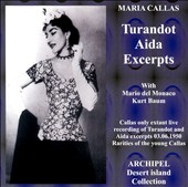 Maria Callas Sings Excerpts from Turandot & Aida
