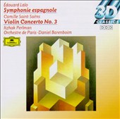 Édouard Lalo: Symphonie espagnole; Camille Saint-Saëns: Violin Concerto No. 3