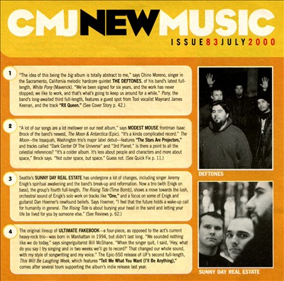 CMJ New Music, Vol. 83