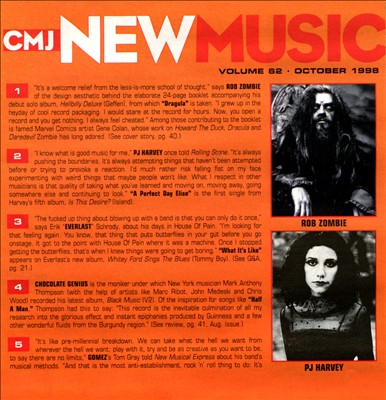 CMJ New Music, Vol. 62