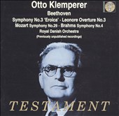Otto Klemperer Conducts Beethoven, Mozart, Brahms