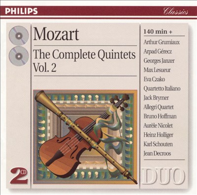 Mozart: The Complete Quintets, Vol. 2