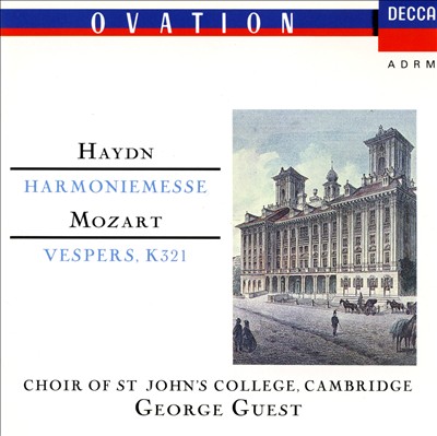 Mass for soloists, chorus, organ & orchestra in B flat major ("Harmoniemesse"), H. 22/14