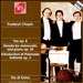 Chopin: Trio Op. 8; Sonata for violoncello and piano Op. 65; Introduction et Polonaise brillante Op. 3