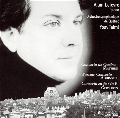 Concerto de Québec, for piano & orchestra ("Symphonie concertante" / "Concerto romantique")