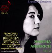 Martha Argerich, Vol. 3: Prokofiev, Beethoven, Schumann, Liszt