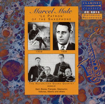 Marcel Mule: "Le patron" of the Saxophone
