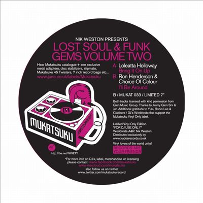 Nik Weston Presents Lost Funk & Soul Gems, Vol. 2