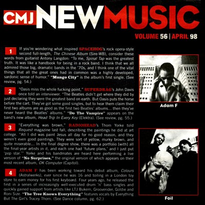 CMJ New Music, Vol. 56