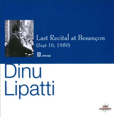 Last Recital at Besançon (Sept. 16, 1950)